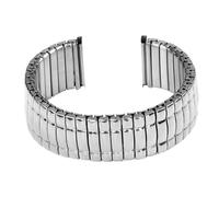 NVYRFS Metal Stainless Steel Watch Band Stretch Expansion Replacement Straps Elastic Belt Accessories Men Women Bracelets(14mm,Gold)