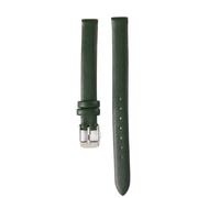 NVYRFS Soft Leather Watchband 8mm 10mm 12mm 14mm 16mm 18mm 20mm 22mm Men Women Bracelet Straps Watch Accessaries(Dark Green-1,12mm)