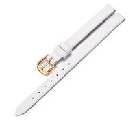 NVYRFS Women's Universal Small Leather Watch Strap Fashion Mini Replaceable Band Bracelet Wristwatches(White-2,12mm)