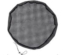 Nvzi 2-Pack Rain Barrel Mesh Screens, 45cm Universal Netting Covers for Water Collection Buckets, Leaf and Debris Protection，Black