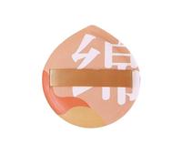 Nvzi 2pcs Makeup Sponges, Beauty Face Primer Compact Powder Puff, Blender Sponge Replacement for Cosmetic Flawless Foundation, Sensitive and All Skin Types With a storage box，Orange，A45,XL