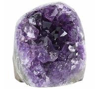 Nvzi Amethyst Crystal Rock, Real Amethyst Stone, Amathesis Crystal Cluster Geode, Purple Crystals and Healing Stones, Amatista Piedra Natural, Cuarzos Originales De Energia Y Piedras, Columnar(250G)