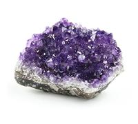 Nvzi Amethyst Crystals, Amethyst Cluster, Amethyst Clusters for Witchcraft, Amathesis Crystal, Raw Amethyst, Natural Amethyst Geode Cave Crystals and Healing Stones(240G)