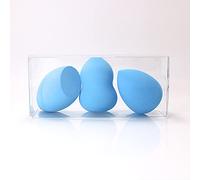 Nvzi Beauty Sponge Set 6 Pack, Makeup Blender Sponge For Liquid & Cream Makeup, Buildable Coverage, Foundation Sponge For Natural Base, Latex-Free Foam ，Blue A36