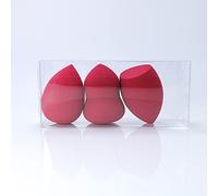 Nvzi Beauty Sponge Set 9 Pack, Makeup Blender Sponge For Liquid & Cream Makeup, Buildable Coverage, Foundation Sponge For Natural Base, Latex-Free Foam ，Dark Red A43