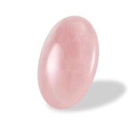 Nvzi Crystal Palm Stone, Worry Stones, Crystals and Healing Stones, Polished Rocks, Natural Gemstones, Chakra Stones for Healing Crystals Daily Use (Rose Quartz)