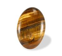 Nvzi Crystal Palm Stone, Worry Stones, Crystals and Healing Stones, Polished Rocks, Natural Gemstones, Chakra Stones for Healing Crystals Daily Use (Tiger's Eye)