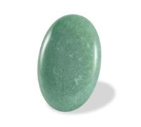 Nvzi Crystal Palm Stone, Worry Stones, Crystals and Healing Stones, Polished Rocks, Natural Gemstones, Chakra Stones for Healing Crystals Daily Use (Green Aventurine)