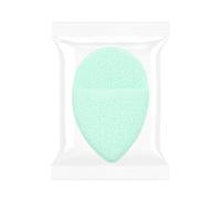 Nvzi Face Scrubber Exfoliating Facial Sponges for Face Wash Reusable Makeup Remover Pads 2 Pack Green A25