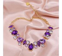 Nvzi Purple S Size Collar,Bling Pet Collar, for Small Medium Pets Cats Dogs Kitten Puppy1 Pc