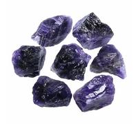 Nvzi Raw Amethyst Stone Crystals Bulk, Real Gemstones and Crystals, Rocks and Minerals, Healing Crystals, Quartz Crystals and Healing Stones, Cuarzos Originales De Energia Y Piedras(454G)