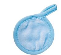 Nvzi Reusable Makeup Remover Pads -10pcs Reusable Makeup Remover Cloths - Reusable Face Pads, Makeup Eraser for All Skin Types - Washable Microfiber Makeup Remover Face Cloths，Blue，A10
