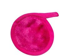 Nvzi Reusable Makeup Remover Pads -6pcs Reusable Makeup Remover Cloths - Reusable Face Pads, Makeup Eraser for All Skin Types - Washable Microfiber Makeup Remover Face Cloths,Rose,A19