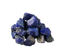Nvzi Rough Crystals and Healing Stones, Bulk Crystals, Rocks for Tumbling, Raw Quartz Stone Bulk (460G) (Lapis Lazuli)