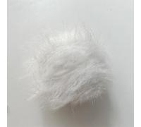 Nvzi Soft Plush Wool Acrylic Fancy Loop Yarn for Doll Hair Making,Crochet Knitting,Needle Felting Doll Hair | Curly Hair Coils of Wool Felt Carded Sheep Wool,Roving,Fiber(50g，A105)