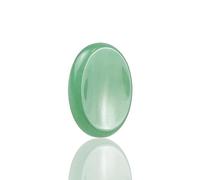Nvzi Worry Stones Green Aventurine Crystal for Kids, Chakra Crystals and Healing Stones, Oval Palm Stone, Thumb Stone, Crystals for Beginners, Spiritual Gifts for Women, Meditation Accessories (1PCS)