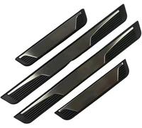 Nvzrwh 4 Pcs Car Door Sill Protector Strips for Peugeot 208 Allure GT-Line 2019-2023, Stainless Steel Welcome Pedal Car Sill Protectors Strips Accessories,A