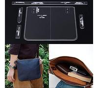 NW AAB-43 Messenger Bag Acrylic Template Leather Pattern Acrylic Leather Pattern Leather Templates for Bags