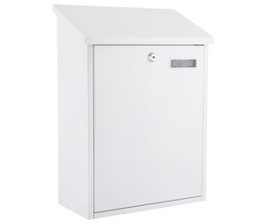 NW Sterling MB04 Grand Post Box - White