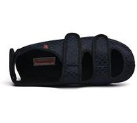 Nwarmsouth Extra Wide Slipper Diabetic Shoes,Foot swollen thumb eversion sandals, adjustable shoes for the elderly-UK6_dark blue,Adjustable Post-op Shoes Footwear
