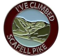 NWFlags I've Climbed Scafell Pike Large Pin Badge | Large Metal Enamel Lapel Badge