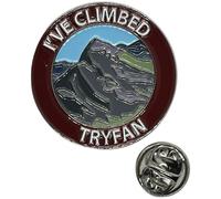 NWFlags I've Climbed Tryfan Pin Badge | Large Metal Enamel Lapel Badge
