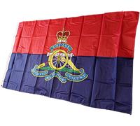 NWFlags Royal Artillery Regiment Flag 5ft x 3ft 75d Premium Polyester Suitable For Flagpoles