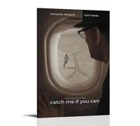 NWFWZP Catch Me If You Can Popular Classics Movies And TV Series Canvas Poster Wall Art Decorative Painting Bedroom Painting Posters 24x36inch(60x90cm) Frame-style