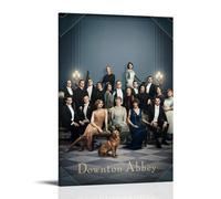 NWFWZP Downton Abbey Popular Classics Movies And TV Series Canvas Poster Wall Art Decorative Painting Bedroom Painting Posters 08x12inch(20x30cm) Frame-style