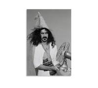 NWFWZP Frank Zappa Popular Singers Legendary Singers Music Masters Canvas Poster Wall Art Decorative Painting Bedroom Painting Posters 12x18inch(30x45cm) Unframe-style