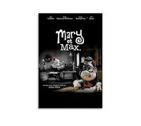 NWFWZP Mary And Max Classic Popular Anime And Animation Canvas Poster Wall Art Decorative Painting Bedroom Painting Posters 20x30inch(50x75cm) Unframe-style