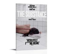 NWFWZP The Substance Popular Classics Movies And TV Series Canvas Poster Wall Art Decorative Painting Bedroom Painting Posters 08x12inch(20x30cm) Frame-style