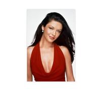 NWGACS Actress Catherine Zeta-Jones 4 Canvas Poster Bedroom Decor Sports Landscape Office Room Decor Gift Unframe-style 12x18inch(30x45cm)
