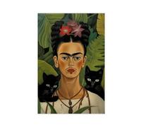 NWGACS Frida Kahlo Art 14 Canvas Poster Wall Art Decor Print Picture Paintings for Living Room Bedroom Decoration Unframe-style 12x18inch(30x45cm)
