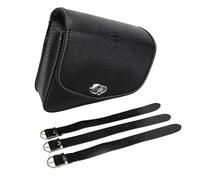Nwirmtm Pair PU Leather Motorcycle Saddle Bag Left Right Tool Bag Waterproof for Motorcycles Motorcycle Tail Bag