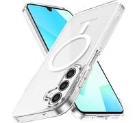 NWNK13 Magnetic Case for Galaxy A26 Case, with Tempered Glass Screen Protector, [Compatible with MagSafe], Military Drop Protection Shockproof Phone Cover for Samsung A26 Clear