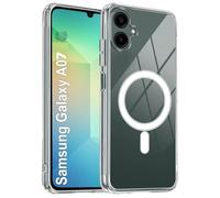 NWNK13 Magnetic Case for Samsung Galaxy A07 Case, [Compatible with MagSafe], Military Drop Protection Shockproof Phone Cover for Samsung A07 Crystal Clear