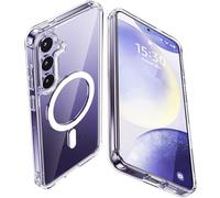 NWNK13 Magnetic Case for Samsung Galaxy S23 Case, Compatible with MagSafe, Military Drop Protection Shockproof Phone Cover for Samsung S23 Crystal Clear