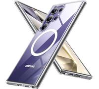 NWNK13 Magnetic Case for Samsung Galaxy S25 Ultra Case, [Compatible with MagSafe], Military Drop Protection Shockproof Phone Cover for Samsung S25 Ultra Crystal Clear