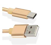 NWNK13 USB C Cable Type C Fast Charging Cable For Nokia G50 / G20 / G21 / G11 / G11+ / G10 Android Phone Charger Lead Wire Sync Cord for Nokia X20 / X10 / 6/8 / 3 (3m, Gold)