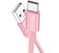 NWNK13 USB-C Fast Charging Cable - Type-C for Samsung Galaxy Xcover 7/5/4S/XCover6 Pro & Xcover Pro (1m, Rosepink)