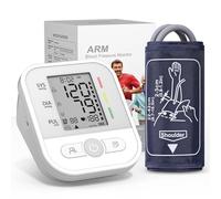 NWOUIIAY Blood Pressure Monitor Large Cuff Blood Pressure Machine Automatic Upper Arm BP Machine with Dual Power Options 2 × 99 Memory Adjustable 22-42cm Cuff and LCD Display for Home Use