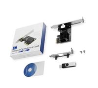 NWP003 Desktop LAN Upgrade Card 5Gbps PCIe RJ45 Ethernet Adapter for Gaming Tower, RTL8126 Internal Expansion, Remote Startup, PXE Boot, Backward Compatibility