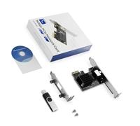 NWP003 Streaming Desktop Ethernet Adapter 5Gbps PCIe RJ45 LAN Card for Computer Upgrades, RTL8126 Internal Hardware, Remote Startup, Backward Compatibility