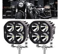 NWpangu LED Pods 40W Driving Fog Lights, 3Inch Cube LED Spot Lights 12V 24V Auxiliary Lights for Motorcycle Off Road Truck Car SUV ATV Tractor,2PCS