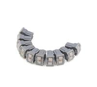 NWPNLXEA 10Pcs 120A Gray Roof Shape Female PAL Cartridge Fuses for Cars Vehicle Protected circuits