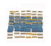 NWPNLXEA 150pcs/lot 2W 0.5W Metal Film Resistor kit 0.1R~750R 1K~820K ohm 30 value assorted resistor pack set diy Set of resistors (2W -0.1 ohm -750 ohm)