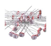 NWPNLXEA 200pcs 5506 5516 5528 5537 5539 Photoresistor LDR 5MM Photoresistor (5539)
