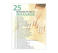 NWPNLXEA 25 Reasons Why Salon Matters Beauty Benefits Motivational Canvas Wall-Art for Spa Office Decor Framed,12x18inch(30x45cm)