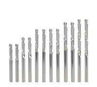NWPNLXEA 3.175mm Shank Router Bit 1/8inch Shank Single Flute Spiral Woodwork 1Pcs(3.175x32x65) NWPNLXEA